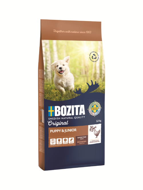 BOZITA Dog Original Puppy & Junior 12 kg