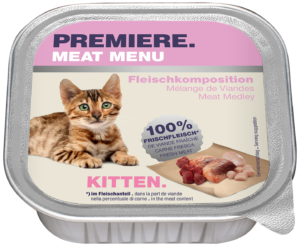 PREMIERE Meat Menu Kitten Fleischkomposition 64x100 g