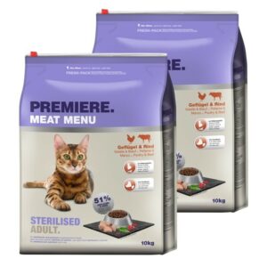 PREMIERE Sterilised 2x10 kg
