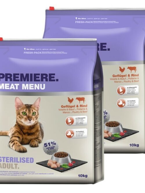 PREMIERE Sterilised 2x10 kg