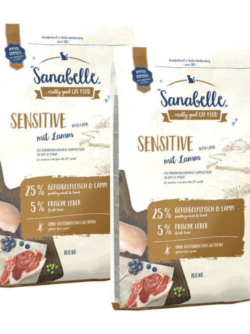 Sanabelle Sensitive Lamm 2x10 kg