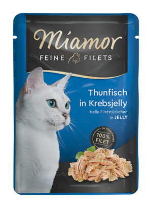 Miamor Feine Filets in Jelly Thunfisch in Krebsjelly 96x100 g