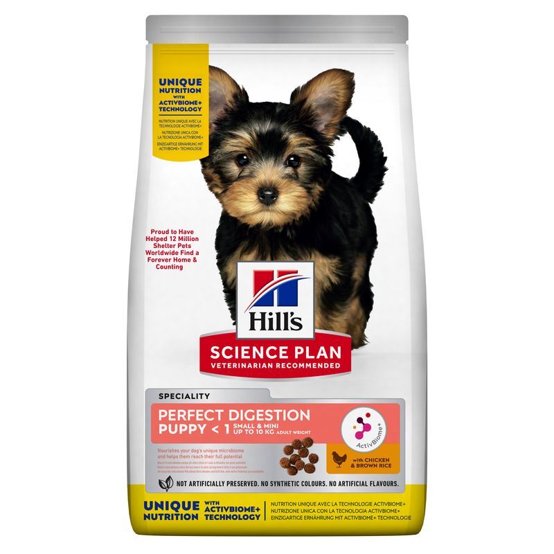 Hill's Science Plan Perfect Digestion Puppy Small & Mini mit Huhn und Reis 6 kg
