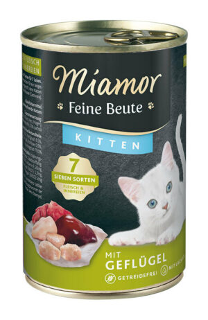 Miamor Feine Beute Kitten Geflügel 12x400 g