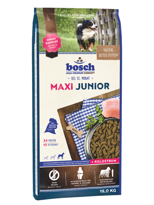 bosch Maxi Junior Geflügel 15 kg