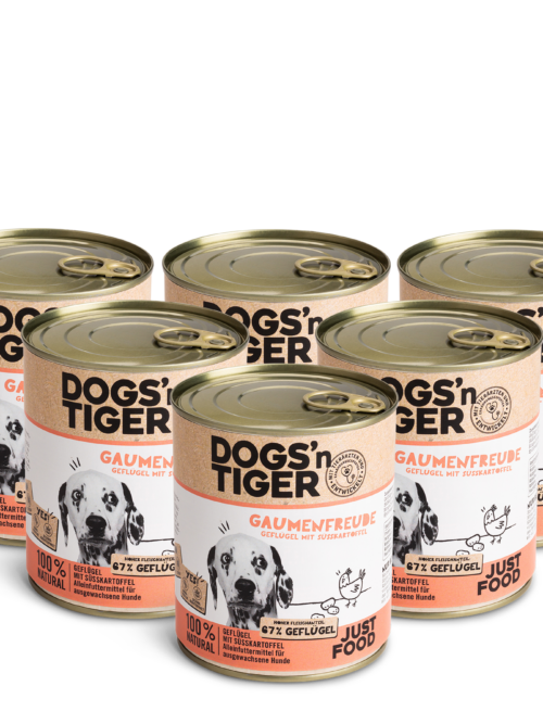 Dogs'n Tiger Gaumenfreude 12x800 g