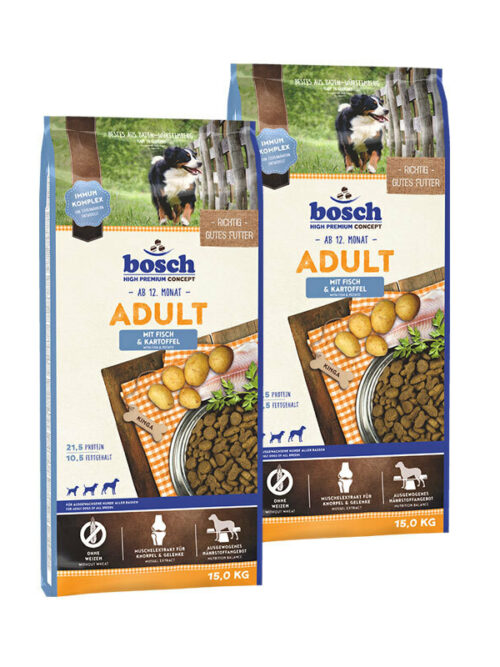 bosch High Premium Concept Adult Fisch & Kartoffel 2x15 kg