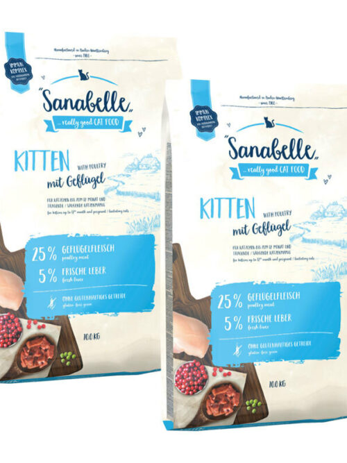Sanabelle Kitten 2x10 kg