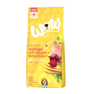 WOW Junior Geflügel mit Karotte 6 kg