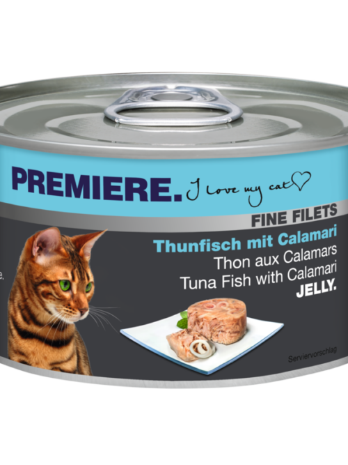 PREMIERE Fine Filets Thunfisch mit Calamari 12x100 g