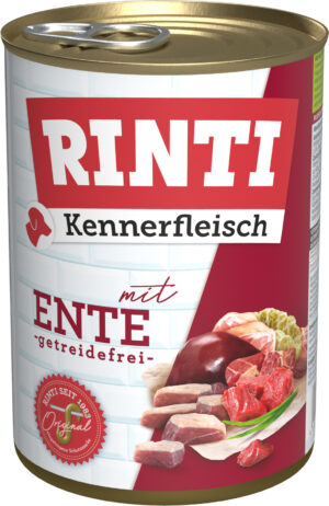RINTI Kennerfleisch Ente 24x400 g