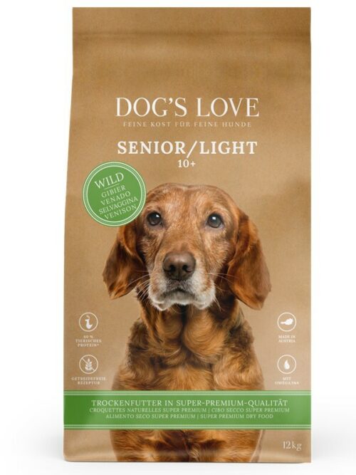 DOG'S LOVE TROCKEN Senior Wild 12 kg