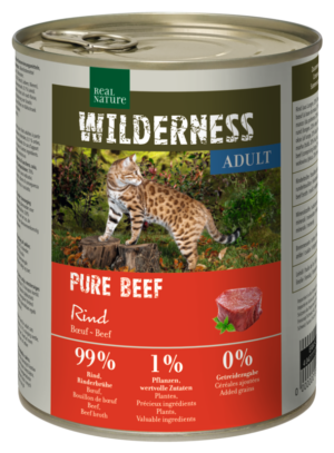 REAL NATURE WILDERNESS Adult Pure Beef 24x800 g