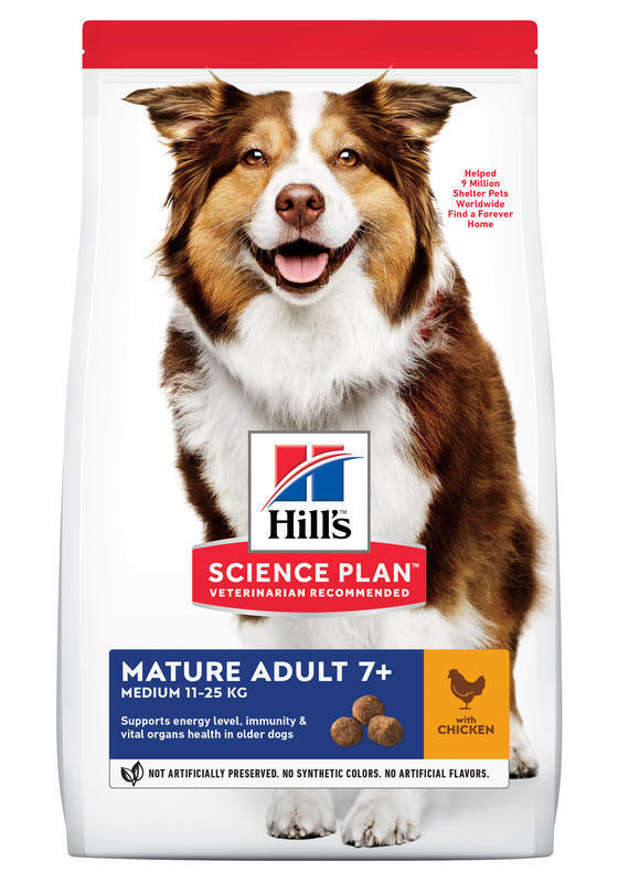 Hill's Science Plan Mature Adult 7+ Senior Huhn 14 kg