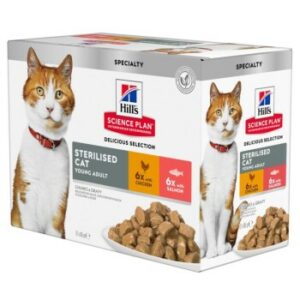 Hill's Science Plan Young Adult Sterilised 24x85 g