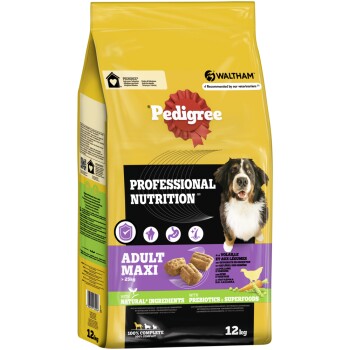 Pedigree Professional Nutrition Adult Maxi >25kg mit Geflügel und Gemüse 12 kg