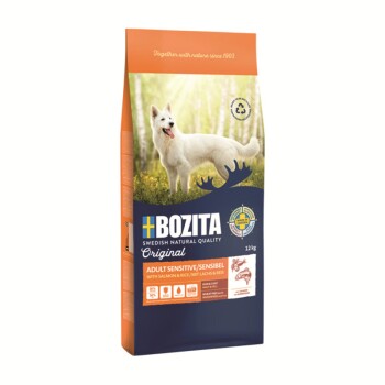 BOZITA Dog Original Adult Sensitive Skin&Coat 12 kg