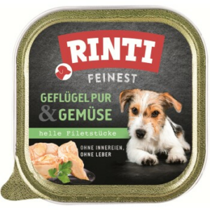 RINTI Feinest Adult Geflügel pur & Gemüse 44x150 g