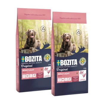 BOZITA Dog Original Adult Light 2x12 kg