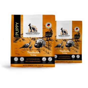 German Shephy Welpenfutter Truthahn 6 kg