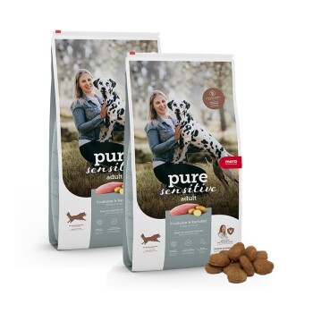 mera pure sensitive Fresh Meat Truthahn & Kartoffel 2x4 kg