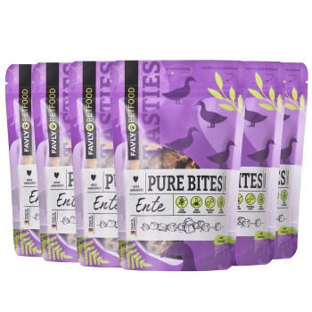 FAVLY Petfood PURE Bites Ente 720 g