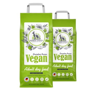 German Shephy Hundefutter Vegan Protein 10 kg