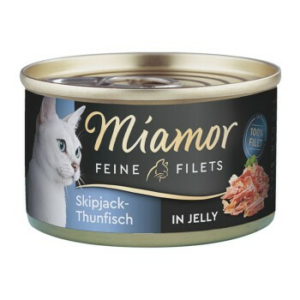 Miamor Feine Filets in Jelly Skipjack-Thunfisch 48x100 g