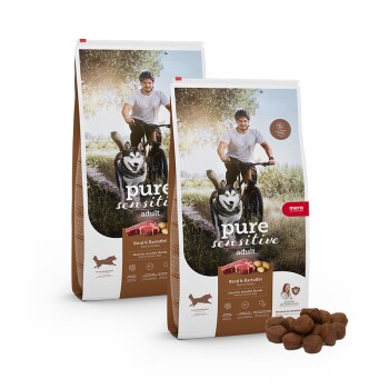 mera pure sensitive Fresh Meat Rind & Kartoffel 2x12,5 kg