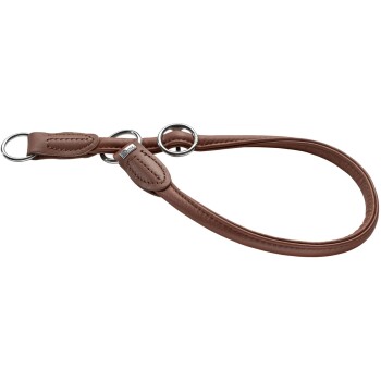 Hunter Dressurhalsung Round & Soft braun L