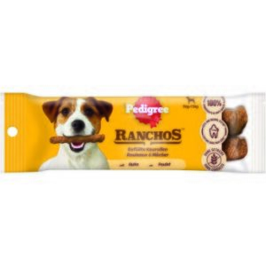 Pedigree Ranchos Mini Gefüllte Kaurollen Huhn 15 x 80g