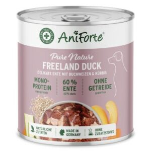 AniForte Nassfutter Ente 4,8 kg