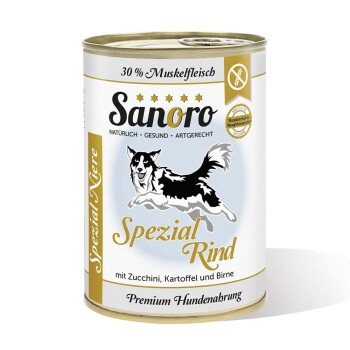 Sanoro Spezial Bio-Rind mit BIO-Gemüse 12x400g