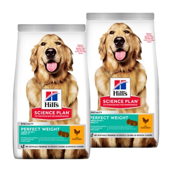 Hill's SCIENCE PLAN Perfect Weight Adult Huhn 2x12 kg