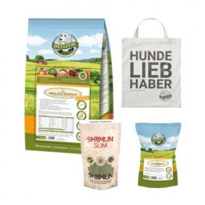 Bellfor Futterset Freiland-Schmaus für übergewichtige, mittelgroße Hunde 2,720 g