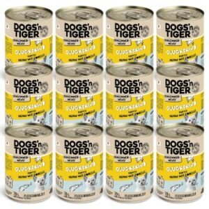 Dogs'n Tiger Glückskind Huhn & Forelle 12x400 g