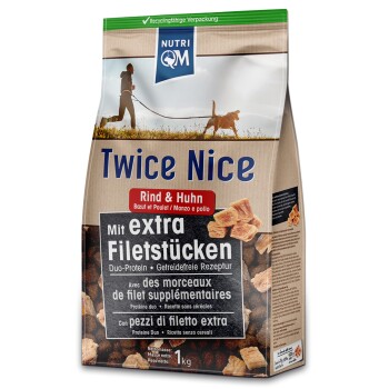 NutriQM Twice Nice Rind & Huhn 12 kg