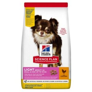 Hill's Science Plan Small & Miniature Light Adult 1+, Huhn 2x6 kg