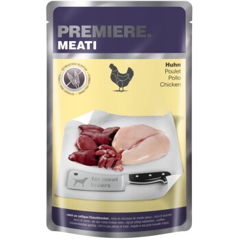 PREMIERE Meati Nassfutter Hund Adult, Huhn 20x500 g