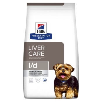Hill's PRESCRIPTION DIET l/d Trockenfutter Hund zur Unterstützung der Leber 4 kg