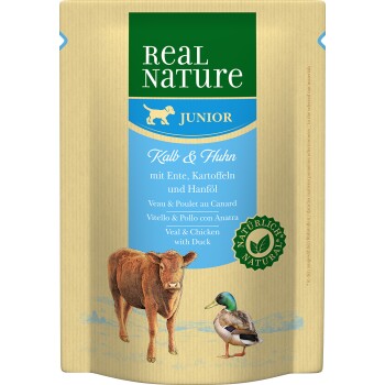 REAL NATURE Junior Pouch 12x300 g