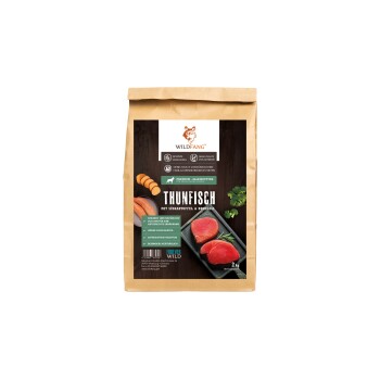 Wildfang ® Adult Trockenfutter mit Thunfisch 2 x 2 kg