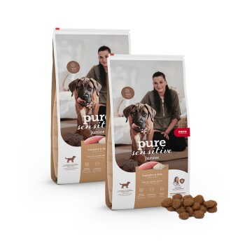 mera pure sensitive Junior Truthahn & Reis 2x12,5 kg