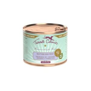 Terra Canis Getreidefrei Adult 12x200g Kaninchen mit Zucchini, Aprikose & Borretsch