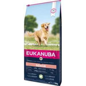 EUKANUBA Trockenfutter Hund Large & Giant Breed Senior, Lamm & Reis 12 kg