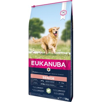 EUKANUBA Trockenfutter Hund Large & Giant Breed Senior, Lamm & Reis 12 kg
