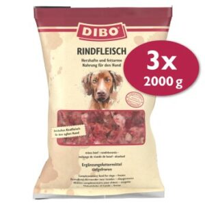 DIBO Frostfutter Rindfleisch 3x2 kg