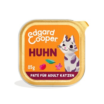 Edgard & Cooper Nassfutter Katze Adult Paté Huhn 32x85 g