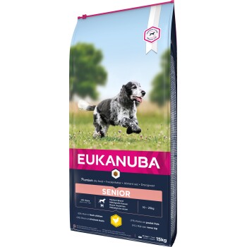 EUKANUBA Trockenfutter Hund Medium Breed Caring Senior 15 kg