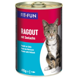 FIT+FUN Ragout Seelachs 48x415 g